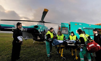 Helicóptero de emergencia de Osakidetza