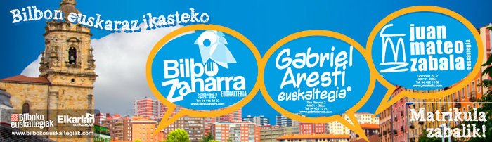 Estudiar euskera en Bilbao